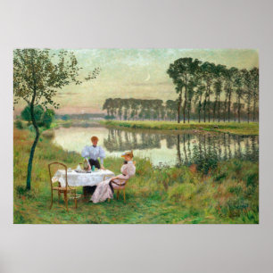 Sommarkväll av Emile Claus Poster
