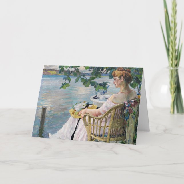 Sommarkväll | Edward Cucuel Kort (Framsida)