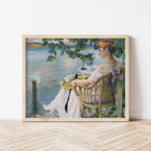 Sommarkväll Edward Cucuel Poster