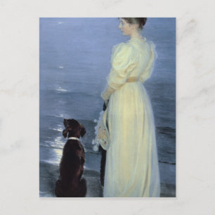 Sommarkväll i Skagen Vykort