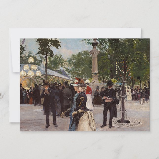 Sommarkväll i Tivoli | Paul Fischer (Framsida)