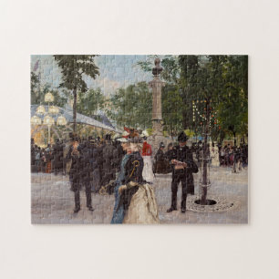 Sommarkväll i Tivoli Paul Fischer Pussel