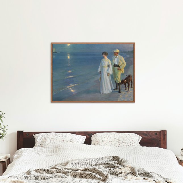 Sommarkväll Peder Severin Krøyer Art Danmark Poster (Skapare uppladdad)