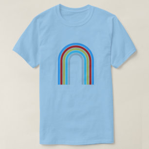 Sommarkvinnors Boho Rainbow T Shirt
