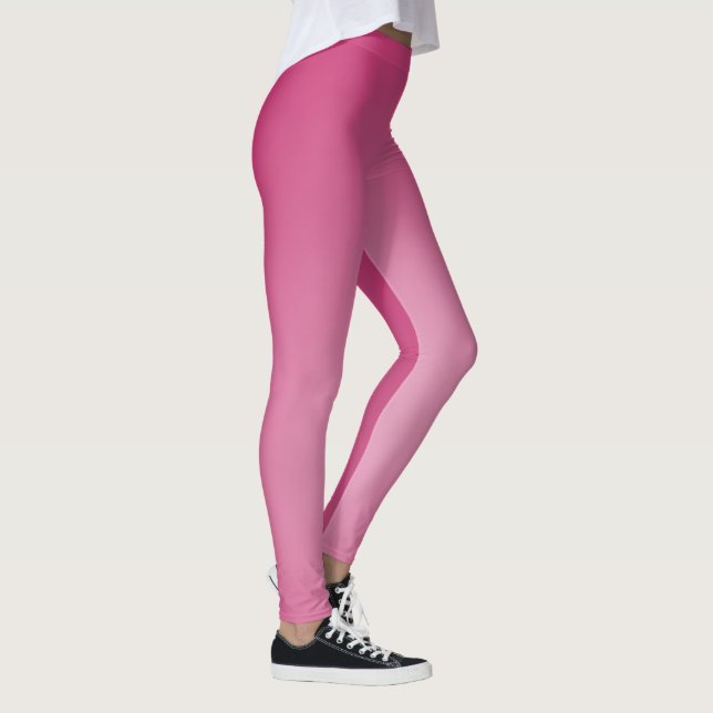 Sommarkvinnors Rosa i Eleganten Cute Leggings (Höger)