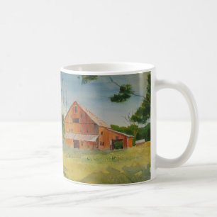Sommarladugård- och kovägmugg kaffemugg