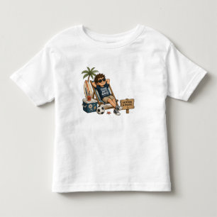 Sommarläge Aktiverat Pojke Semester T-Shirt