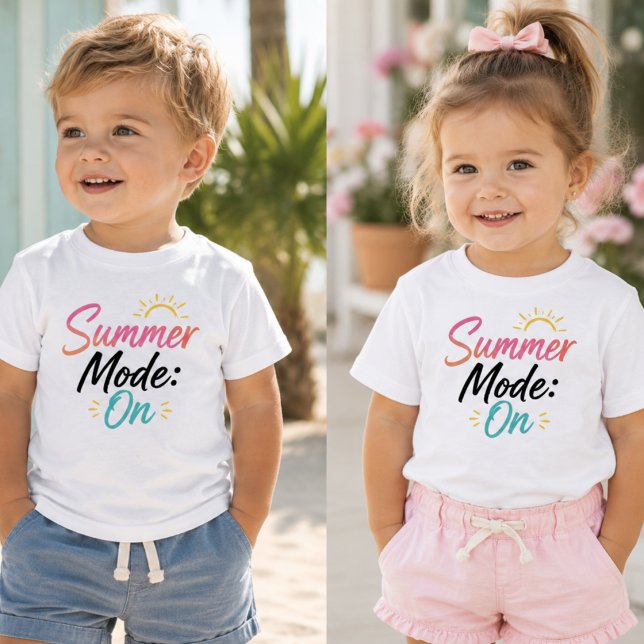 Sommarläge På Baby T-shirt (Skapare uppladdad)