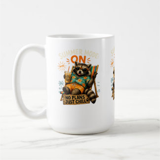 Sommarläge PÅ – Inga Planer, Bara Avslappning 🦝☕ Kaffemugg