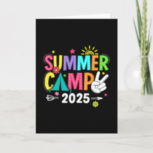 Sommarläger 2025 Camping Läggereld Sommarlov Kort
