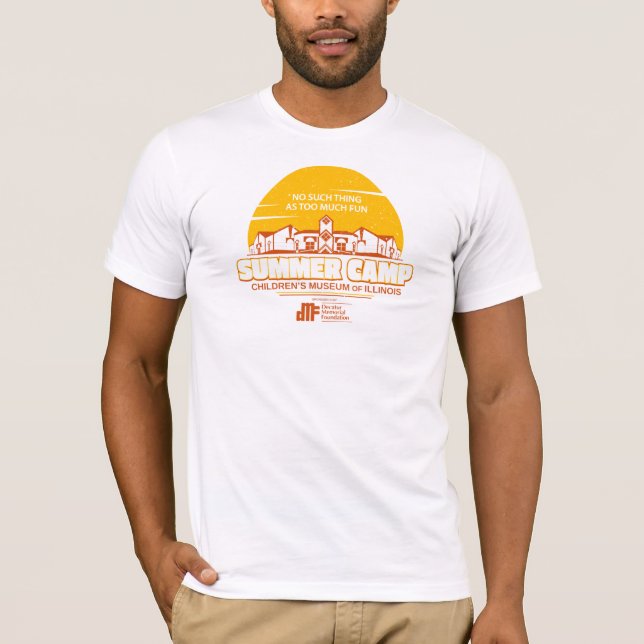 Sommarläger: 21 M Bella Canvas T Shirt (Framsida)