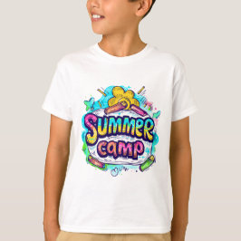 Sommarläger - färgbildande sommarläger t shirt