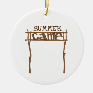 Sommarläger Julgransprydnad Keramik