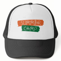 Sommarläger Retro Handritad Rep Design