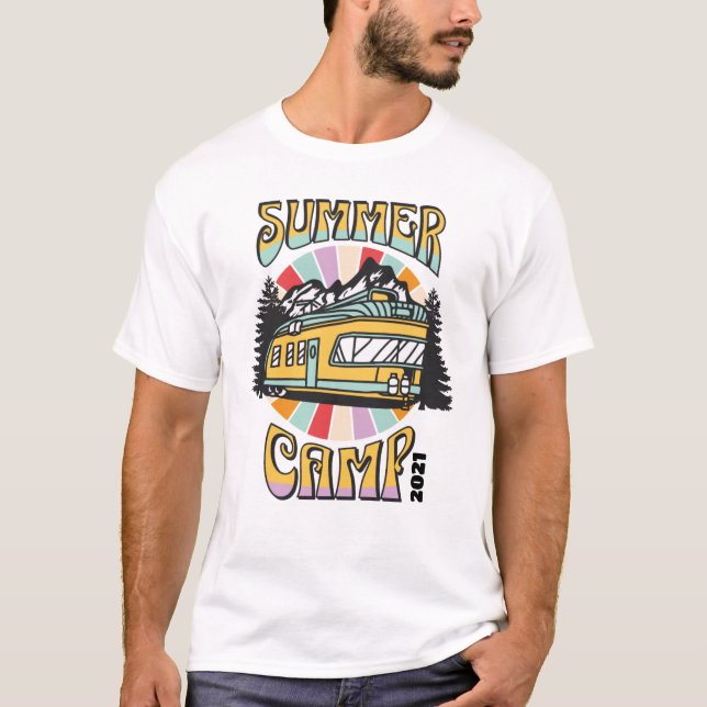 sommarläger t-shirt (Framsida)