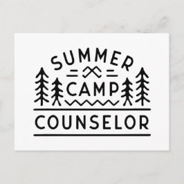 Sommarlägerrådgivare Vykort