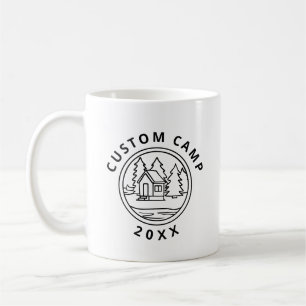 Sommarlägerstugan på ön anpassad design kaffemugg