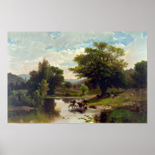 Sommarlandskap - 1869 poster