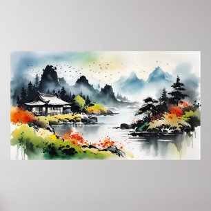 Sommarlandskap Poster