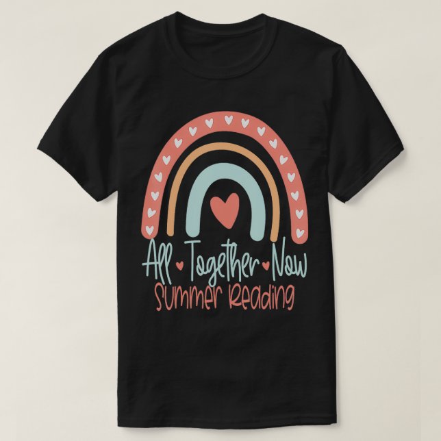 Sommarläsning 2023 Nu Bokar Bibliotek T Shirt (Design framsida)