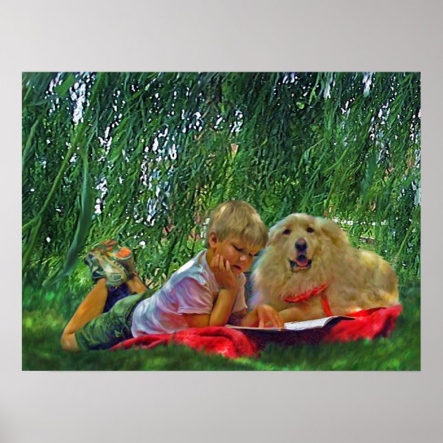 sommarläsning poster (Framsidan)