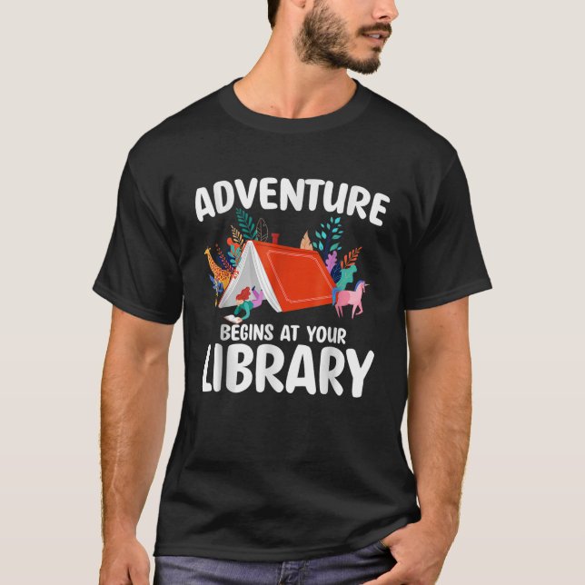 Sommarläsningsprogrammet 2024 Äventyr inleds vid U T Shirt (Framsida)
