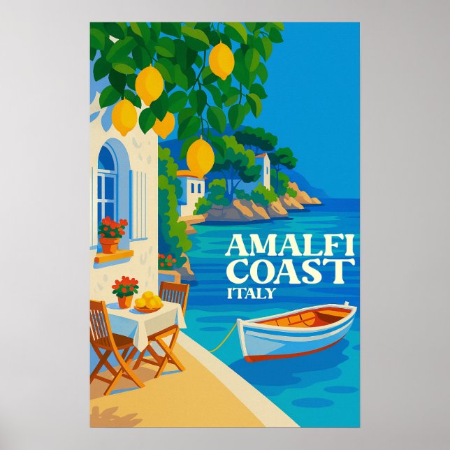 Sommarledestination Italien Poster (Framsidan)