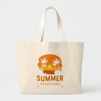 Sommarledighetstematik väsk jumbo tygkasse