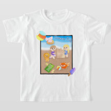 Sommarleksaker T-Shirt (strandtema)