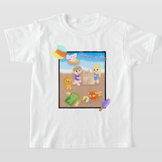Sommarleksaker T-Shirt (strandtema)