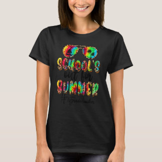Sommarleopard Tie Dye 1st Klass Te T Shirt