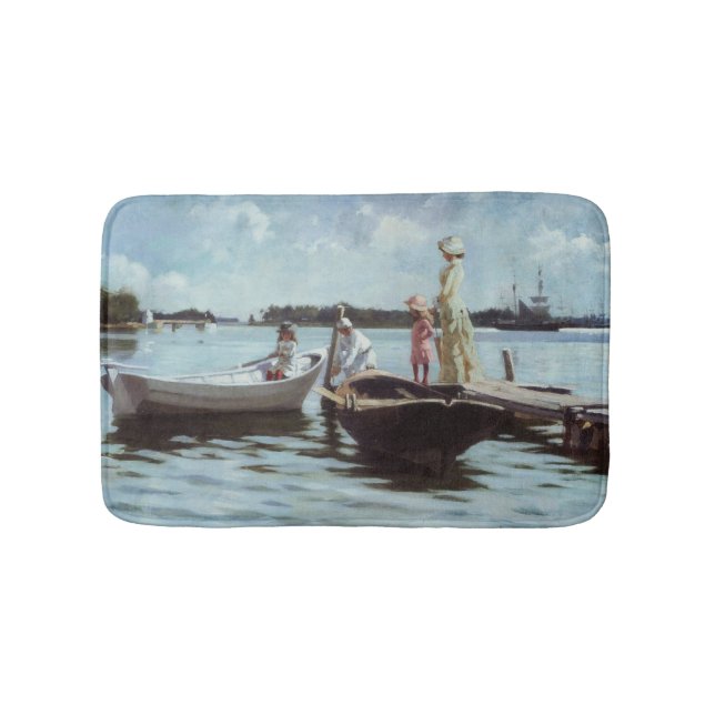 Sommarlivet på öarna (av Albert Edelfilt) Badrumsmatta (Framsidan)