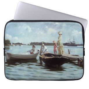 Sommarlivet på öarna (av Albert Edelfilt) Laptop Fodral