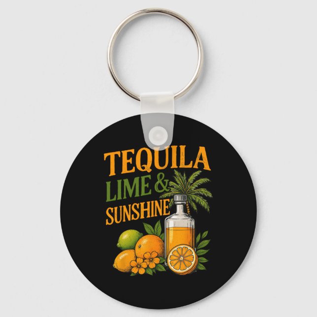 Sommarlov Helg Strand Tequila  Nyckelring (Framsida)
