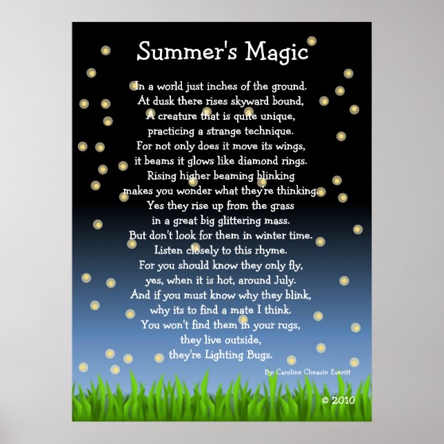 Sommarmagi Poster (Framsidan)