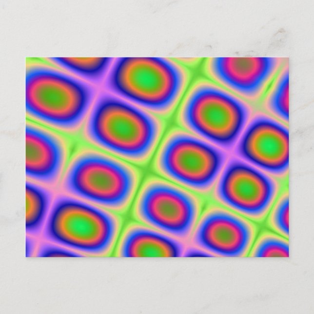 Sommarmättnadskort Vykort (Framsida)