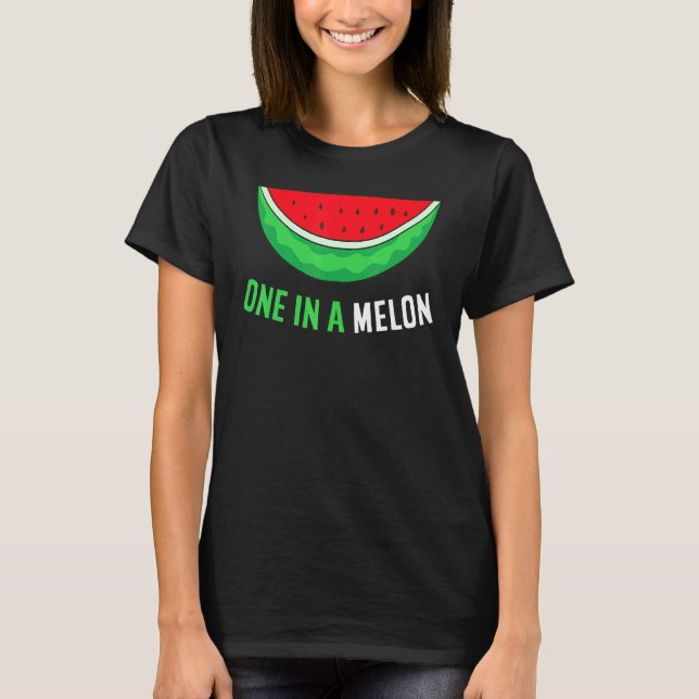Sommarmelon Coola Melon One i Melon T Shirt (Framsida)
