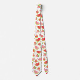 Sommarmelon Slices & Guld Heart Mönster Slips