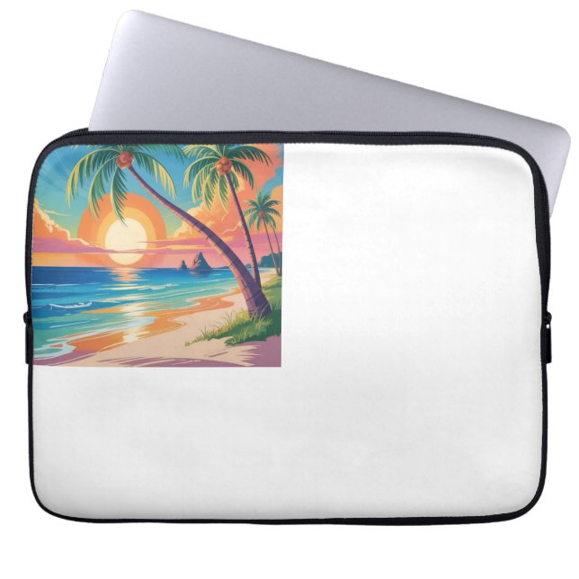 Sommarmiljö Laptop Fodral (Framsidan)