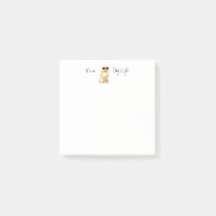 Sommarminiatyrpudel Post-it Block