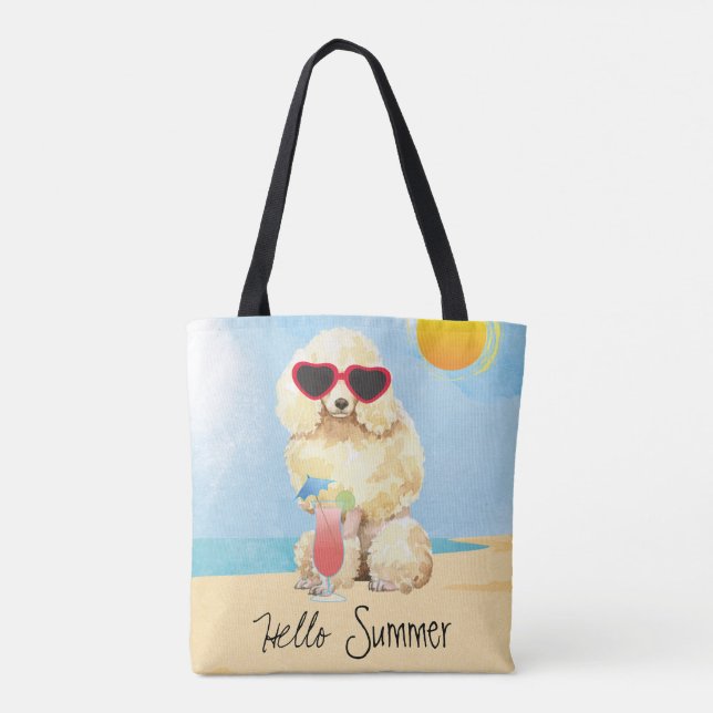 Sommarminiatyrpudel Tygkasse (Baksida)