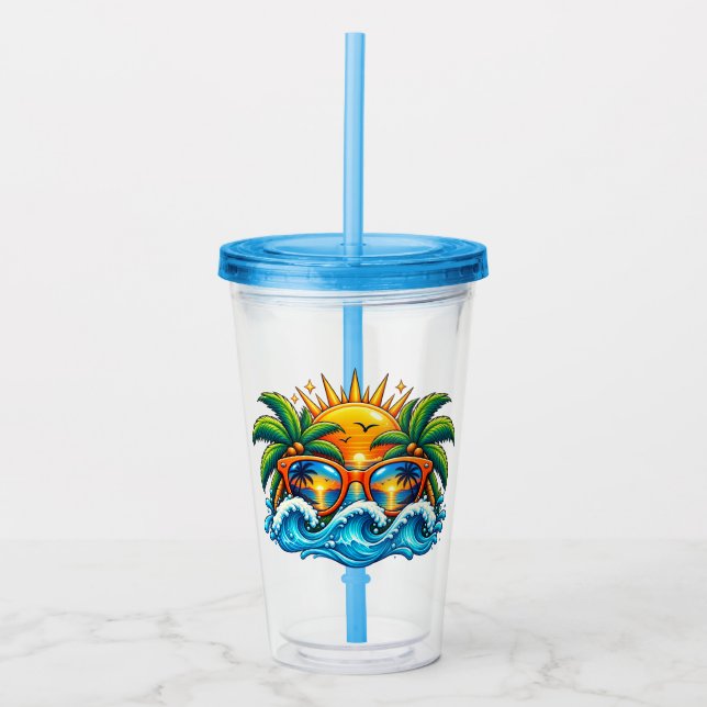 Sommarminnen På Take Away Mugg (Framsida)
