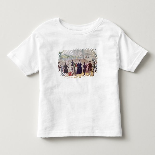 Sommarmodeer för 1840 t-shirt (Framsida)