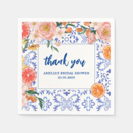 SommarMöhippan för blommigtar Pappersservett