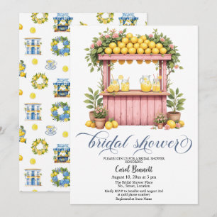SommarMöhippan i Lemonade stand Mediterranean Inbjudningar