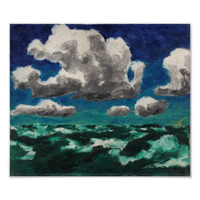 Sommarmoln | Emil Nolde | Fototryck (Framsidan)