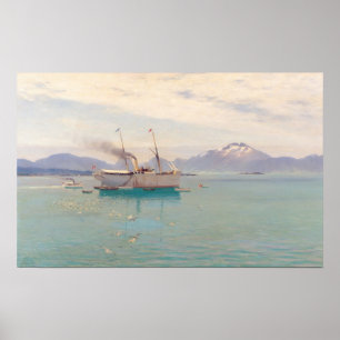 Sommarmorgon i Molde, 1892 Poster