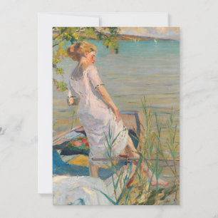 Sommarmorgon på Sjö Starnberg Edward Cucuel