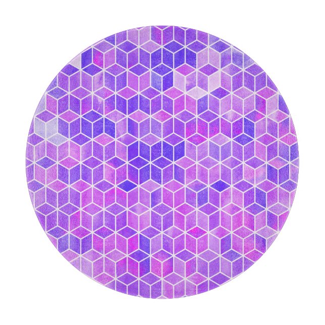 Sommarmosaik: Watercolor Cube Fusion (Framsidan)
