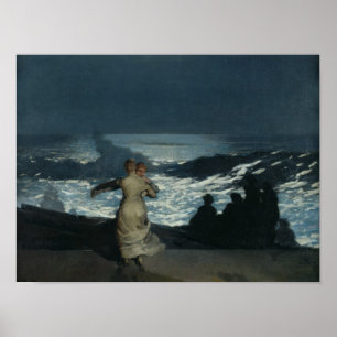 Sommarnatt, 1890 poster